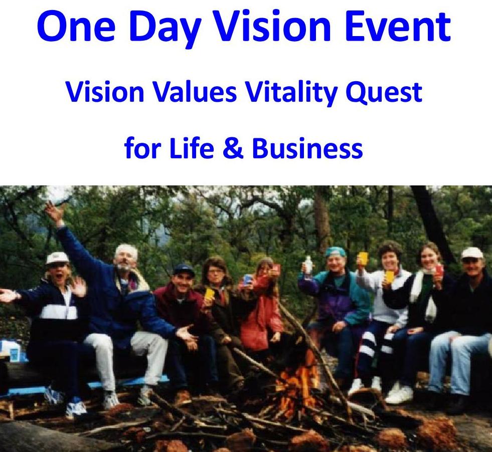 One Day Vision Values Vitality Quest